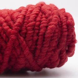 Kremke Soul Wool Rugby Rug Wool dyed Kirschrot