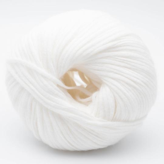 Kremke Soul Wool Vegan Cashmere - pure Cotton Snow white