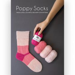 Kremke Soul Wool Pattern booklet Poppy Socks